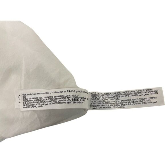 Massimo Dutti Womens Maxi Dress Linen Medium M Beige Marl 6620/620 NWD - Picture 12 of 16